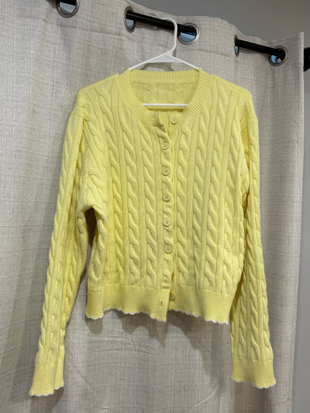 Cider Cable Knit Button Cardigan